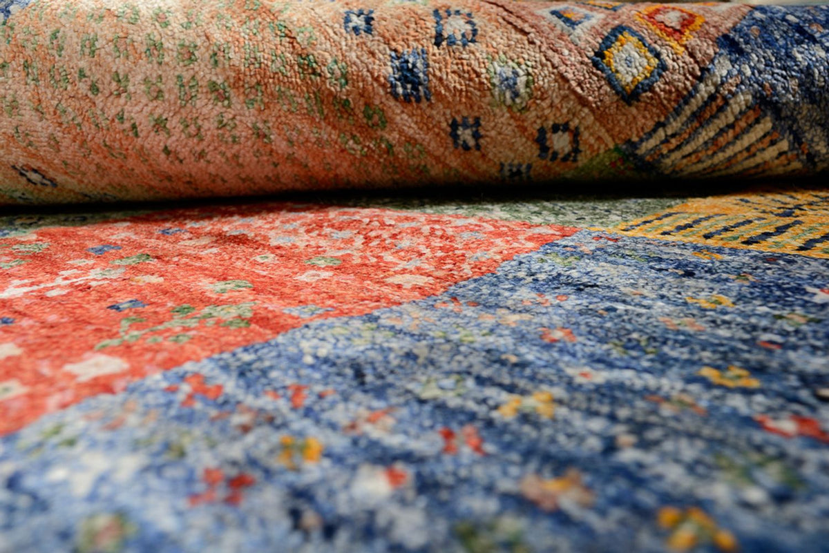 Tappeto Gabbeh - Loribaft Indus - 246 x 171 cm - multicolore