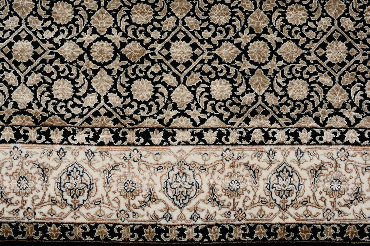 Tappeto orientale - Bidjar - Indo - 203 x 144 cm - beige scuro