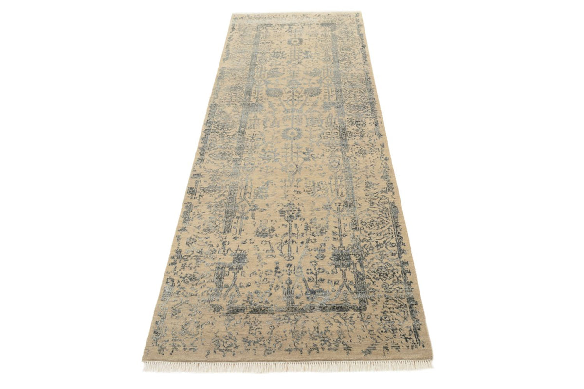 Tappeto corsia Tappeto di design - 243 x 83 cm - sabbia