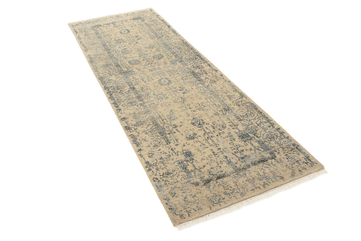 Tappeto corsia Tappeto di design - 243 x 83 cm - sabbia