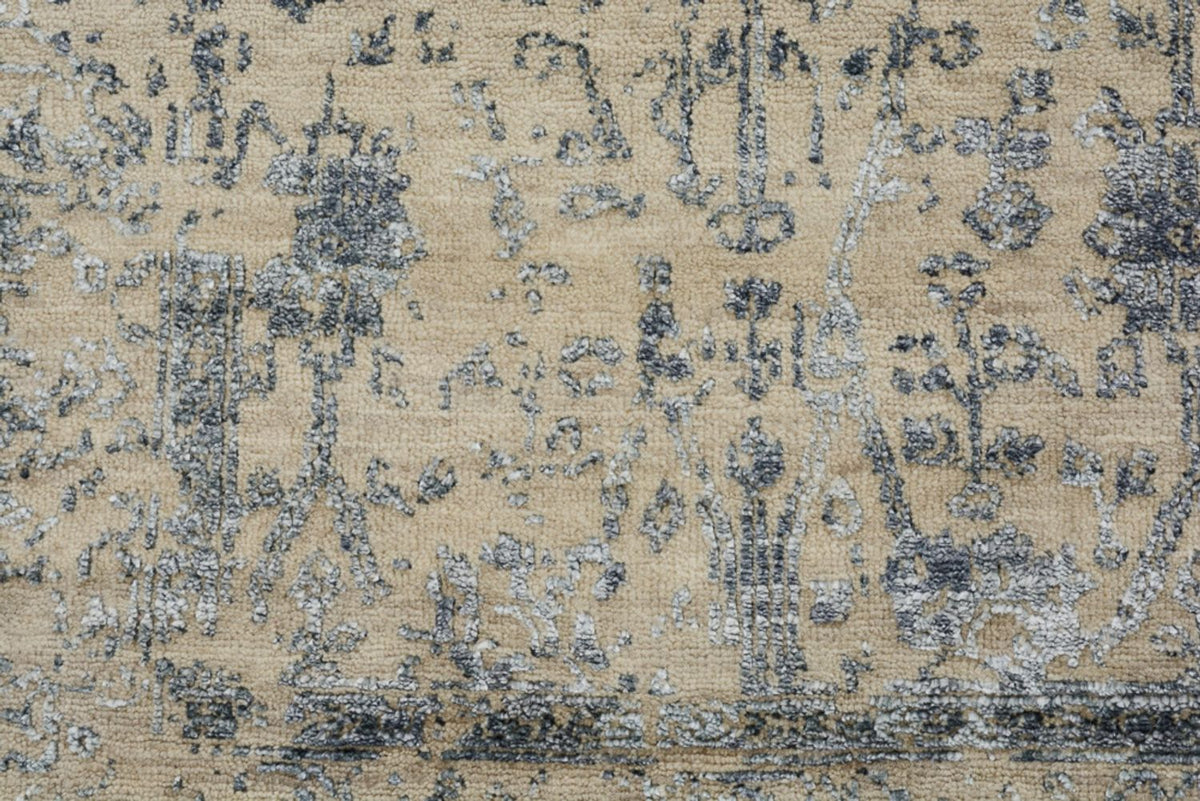 Tappeto corsia Tappeto di design - 243 x 83 cm - sabbia