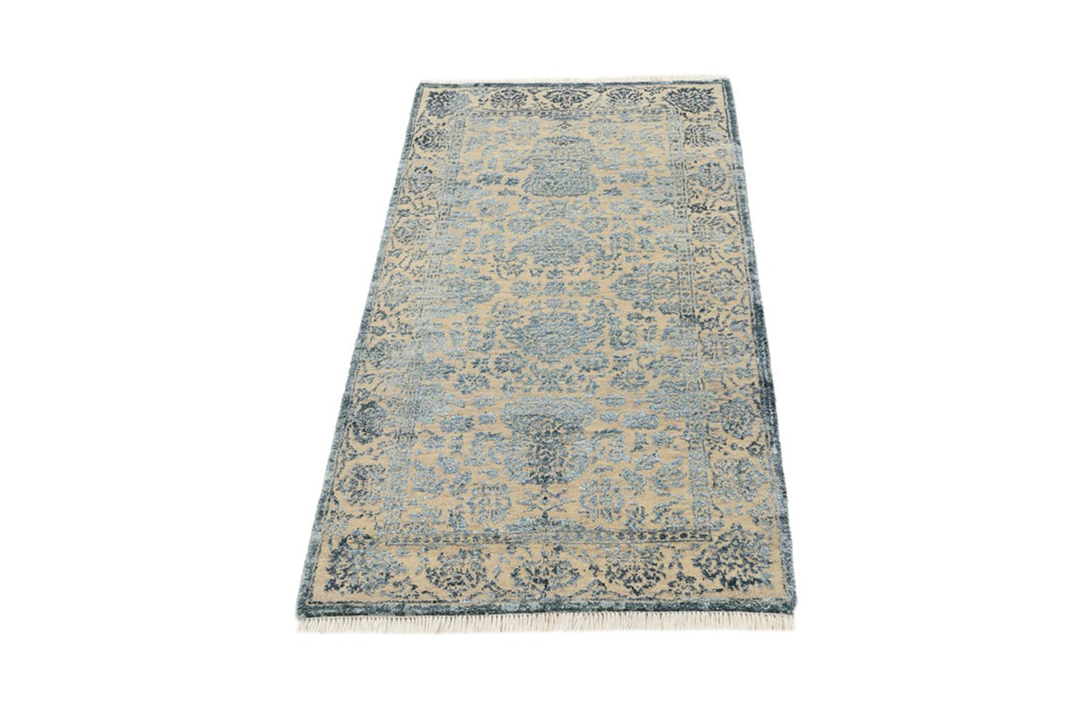 Tappeto di design - 134 x 70 cm - grigio chiaro