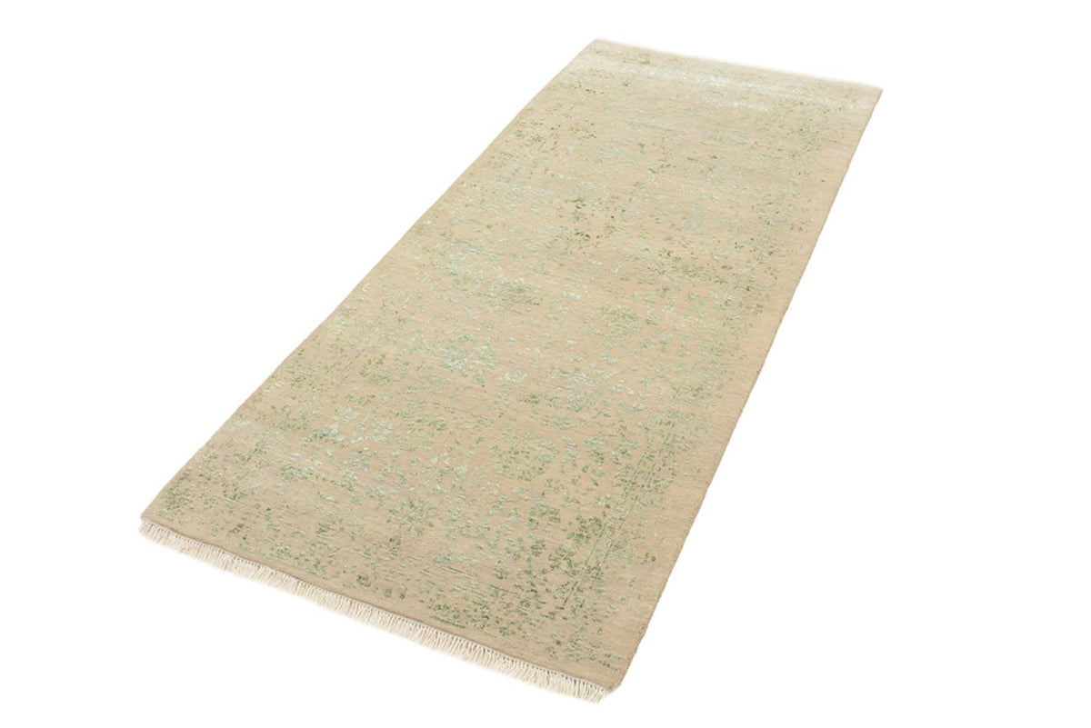 Tappeto corsia Tappeto di design - 198 x 85 cm - beige chiaro