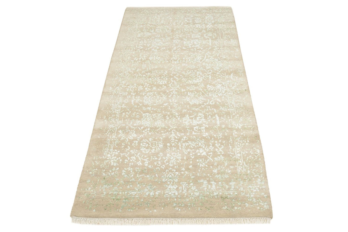 Tappeto corsia Tappeto di design - 198 x 85 cm - beige chiaro