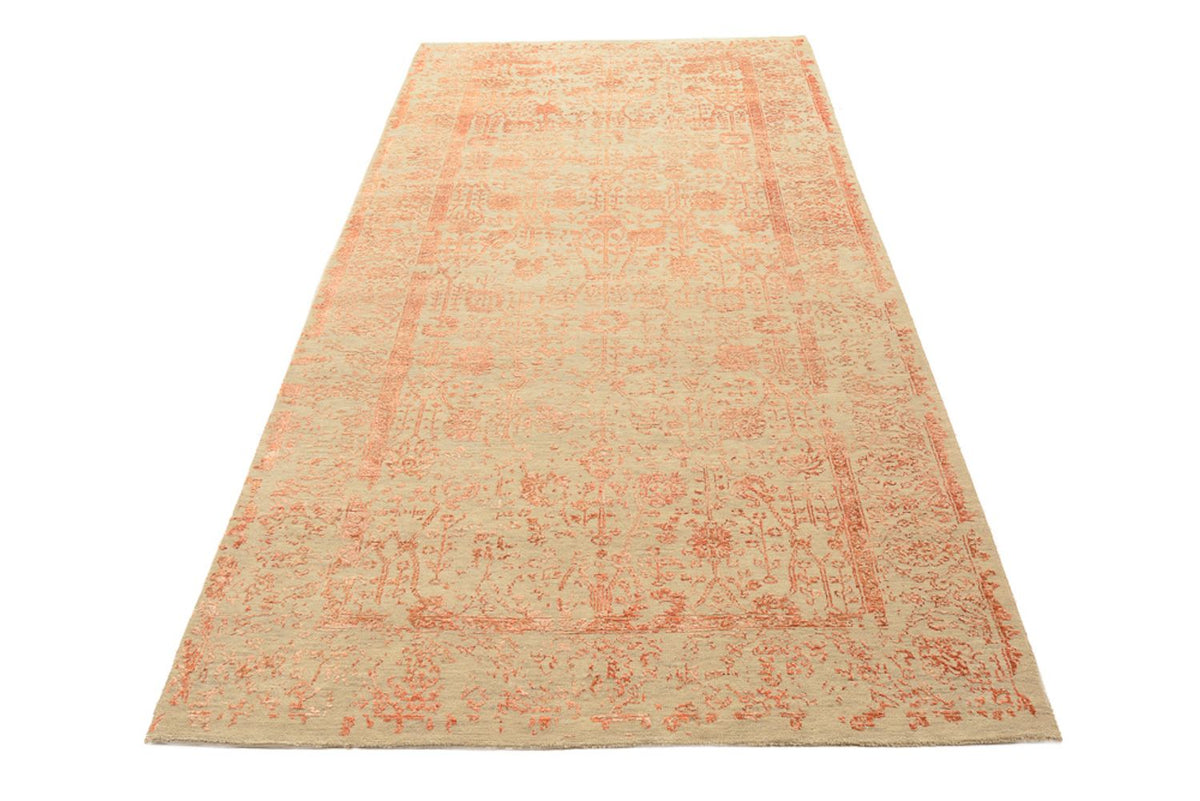 Tappeto corsia Tappeto di design - 292 x 128 cm - marrone chiaro
