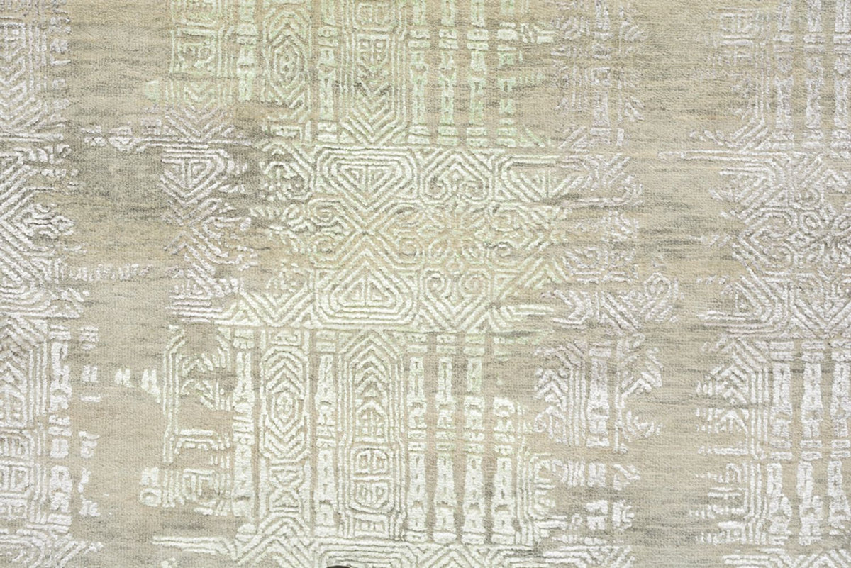 Tappeto di design - 236 x 179 cm - verde chiaro
