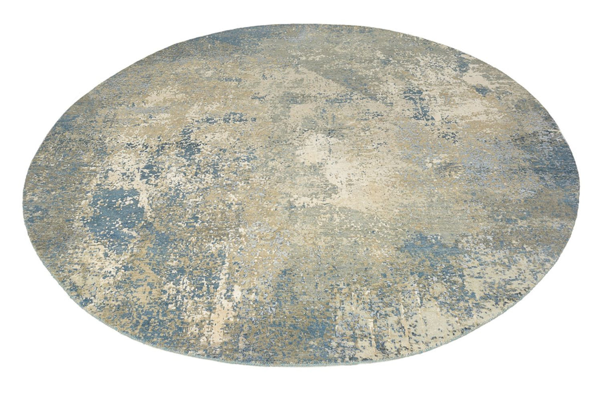 Tappeto di design rotondo  - 201 x 199 cm - sabbia