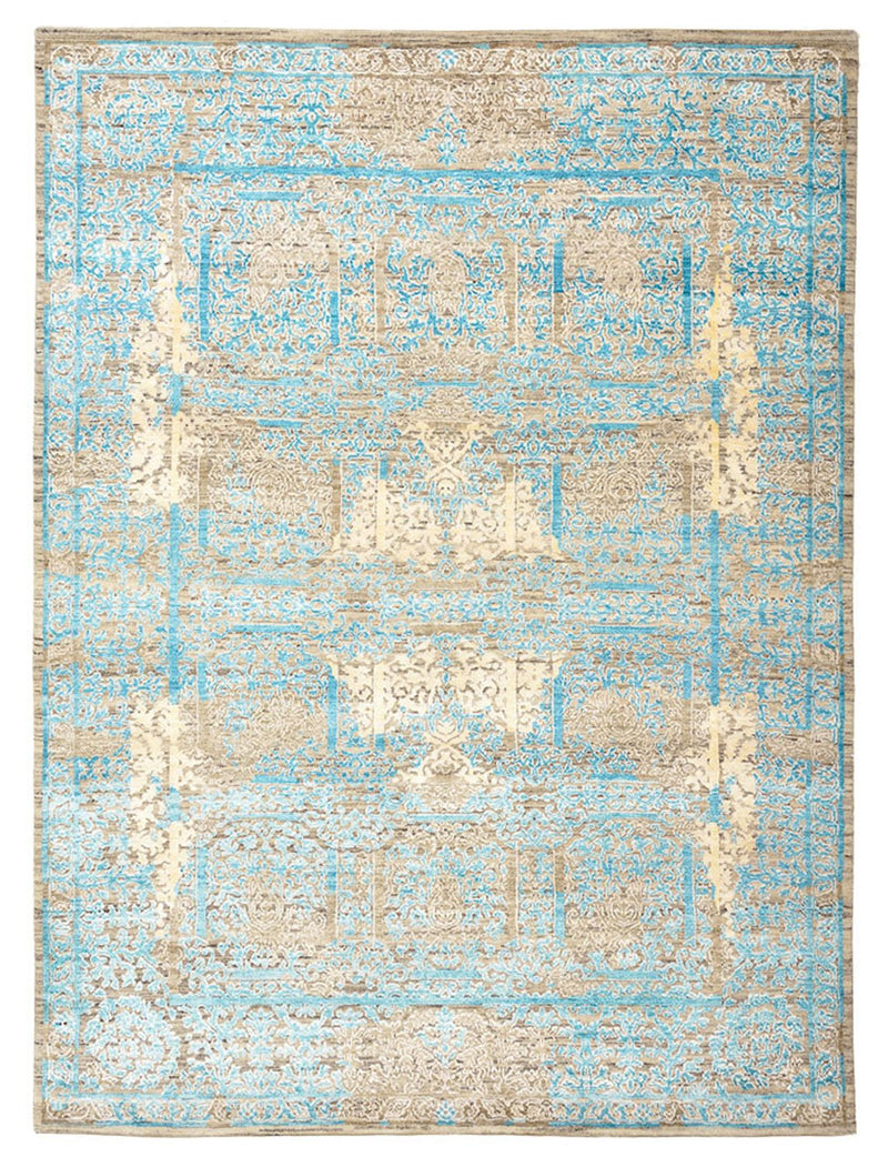 Tappeto di design - 234 x 176 cm - blu chiaro