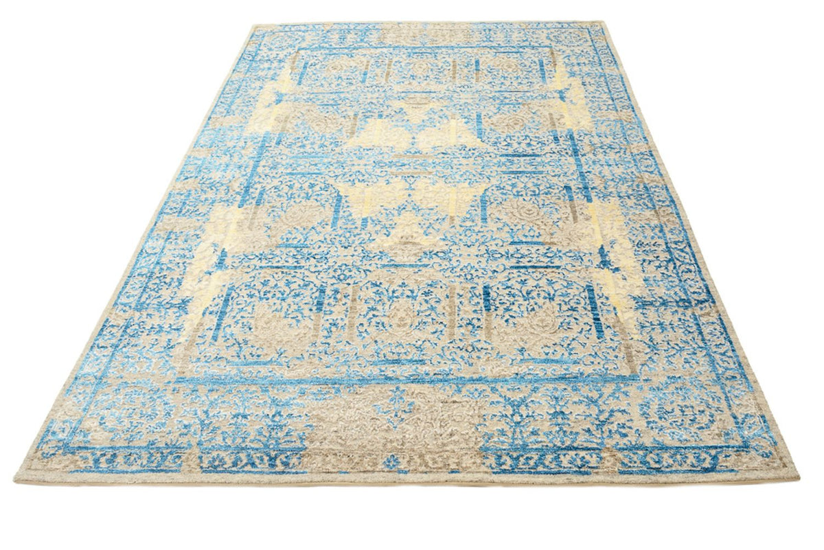 Tappeto di design - 234 x 176 cm - blu chiaro