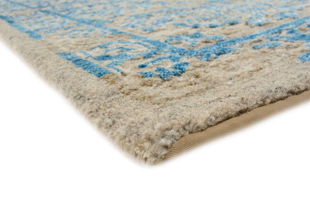 Tappeto di design - 243 x 174 cm - blu chiaro