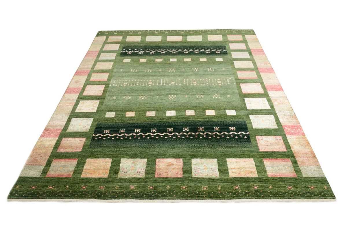 Tappeto Gabbeh - Loribaft Indus - 238 x 173 cm - verde