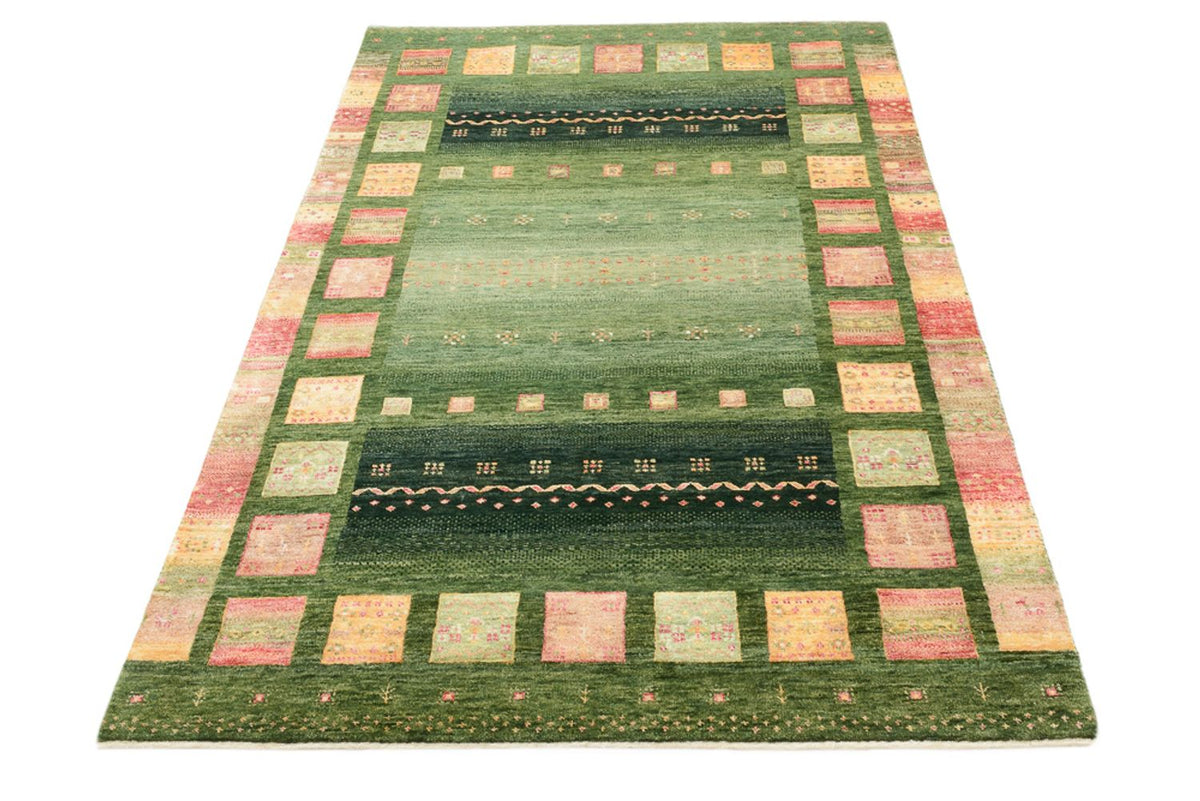 Tappeto Gabbeh - Loribaft Indus - 183 x 127 cm - verde