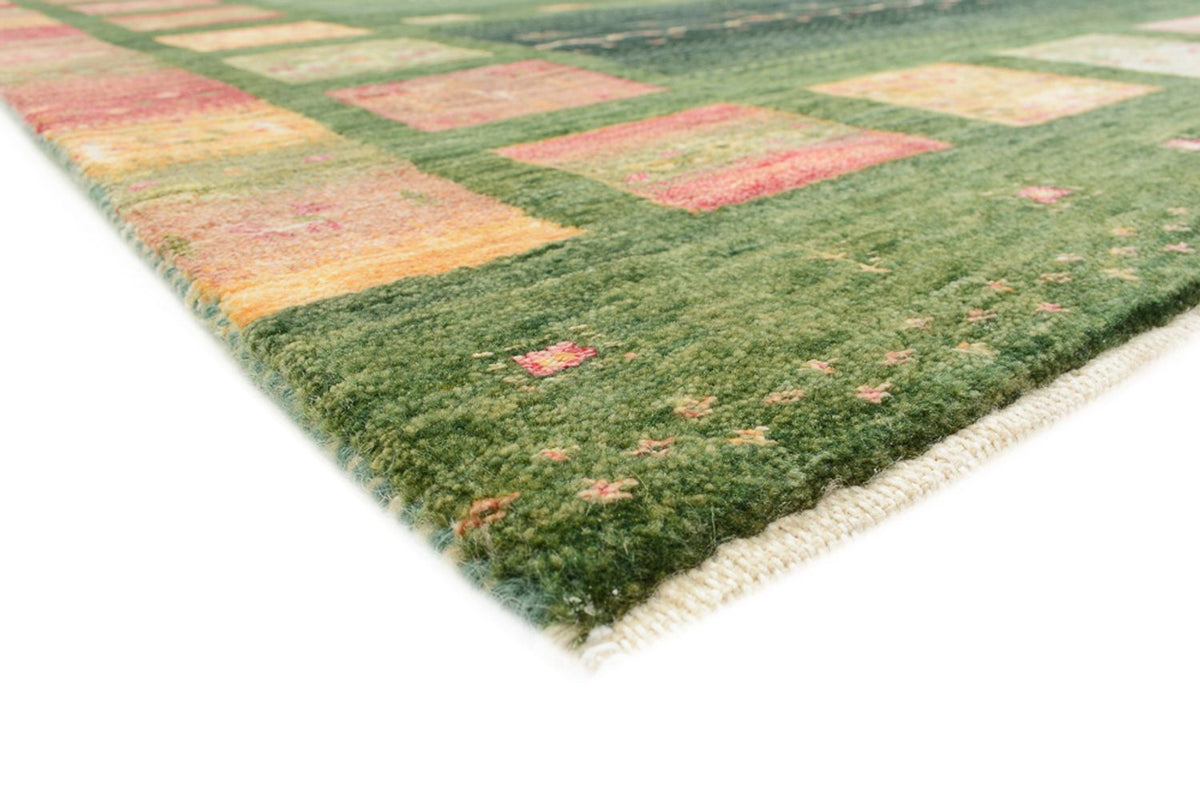 Tappeto Gabbeh - Loribaft Indus - 183 x 127 cm - verde