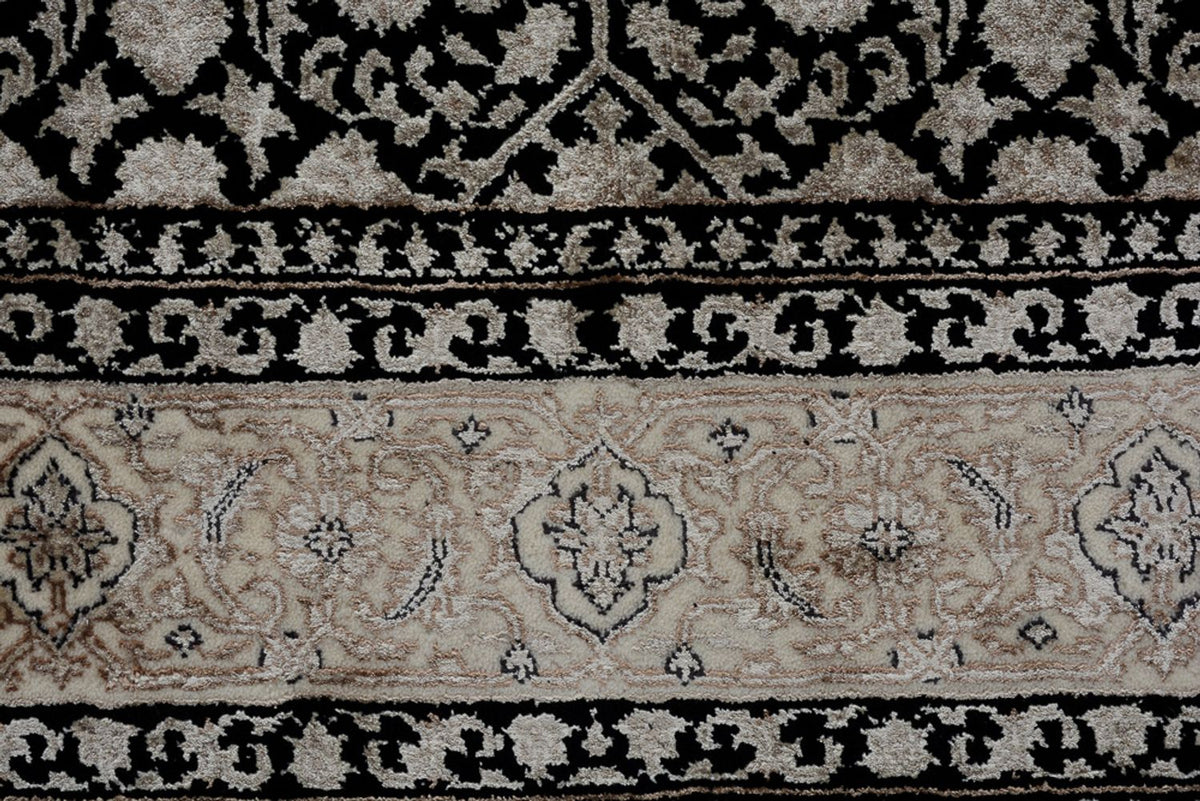 Tappeto orientale - Bidjar - Indo - 204 x 139 cm - beige scuro
