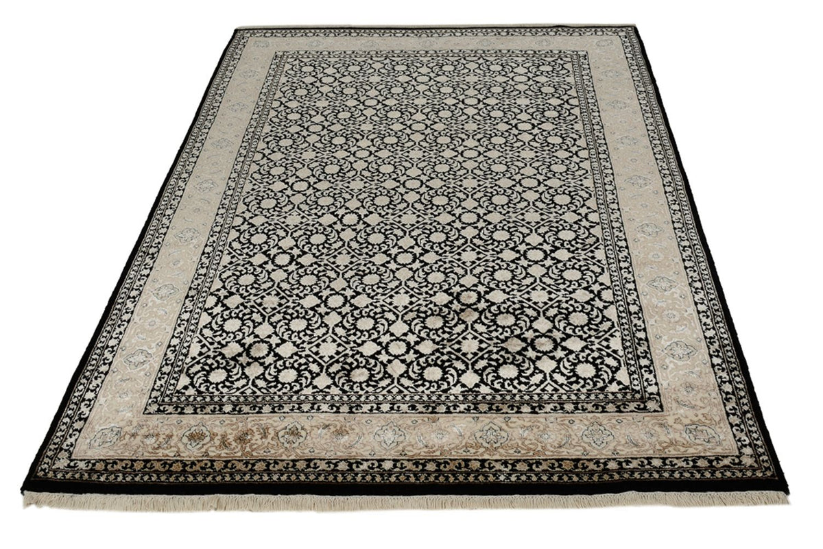 Tappeto orientale - Bidjar - Indo - 204 x 139 cm - beige scuro