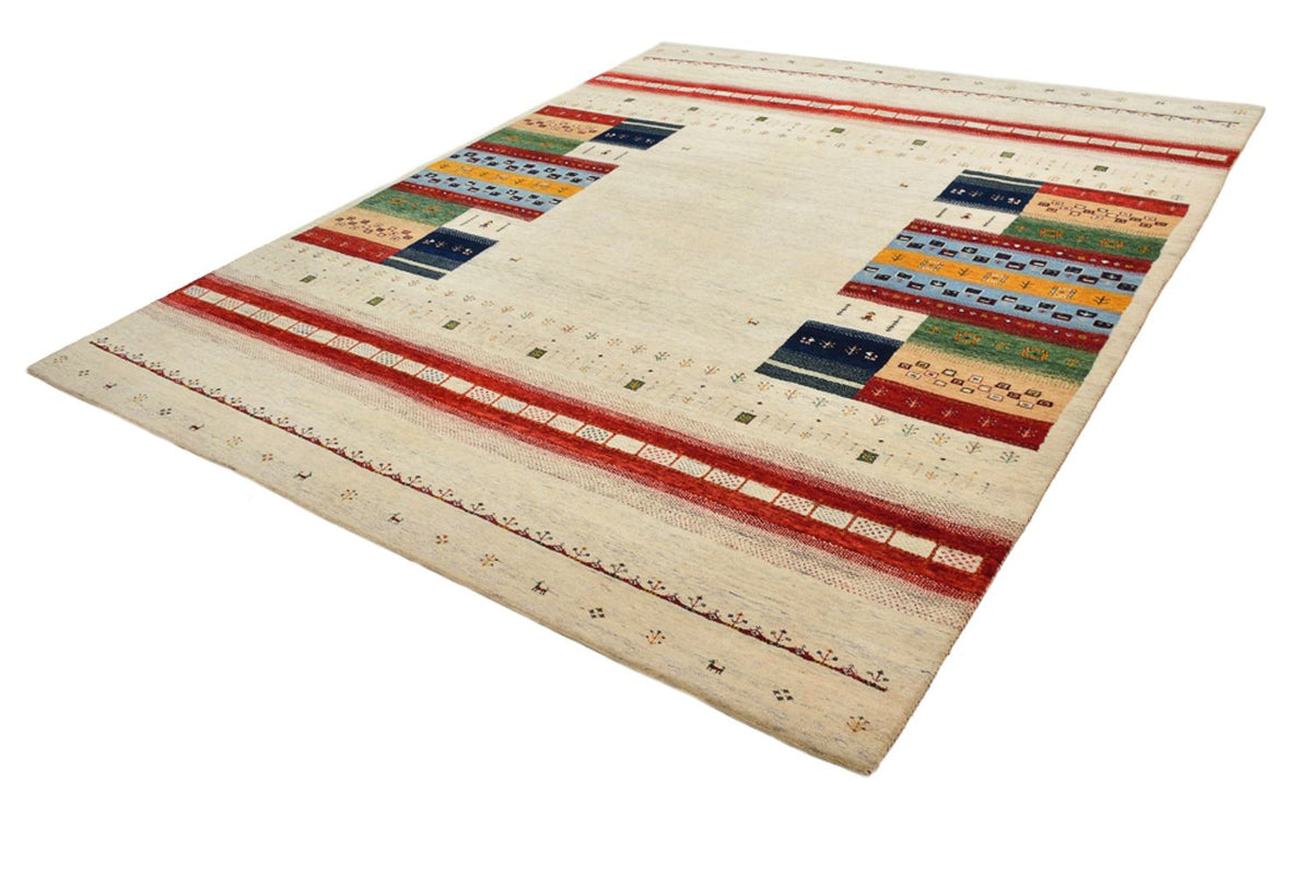 Tappeto Gabbeh - Loribaft Indus - 298 x 249 cm - beige chiaro
