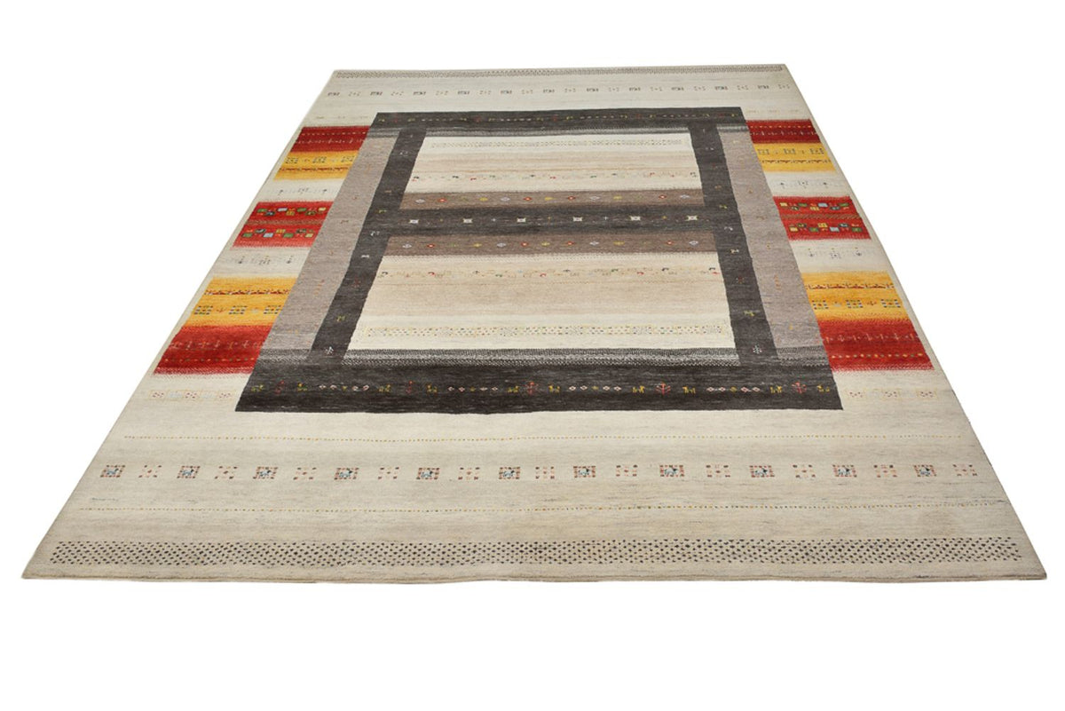Tappeto Gabbeh - Loribaft Indus - 347 x 254 cm - beige chiaro