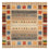Tappeto Gabbeh - Loribaft Indus quadrato - 256 x 250 cm - beige chiaro