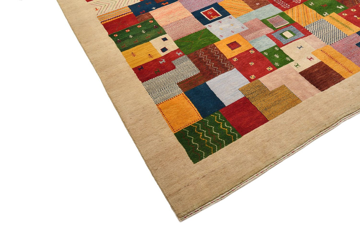 Tappeto Gabbeh - Loribaft Indus - 347 x 246 cm - multicolore