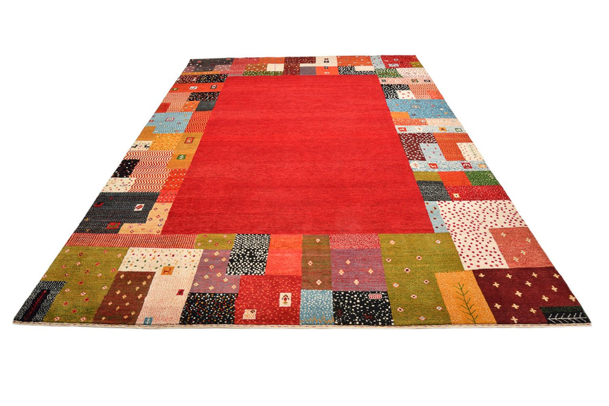 Tappeto Gabbeh - Loribaft Indus - 344 x 251 cm - rosso