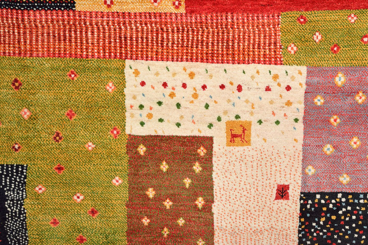 Tappeto Gabbeh - Loribaft Indus - 344 x 251 cm - rosso