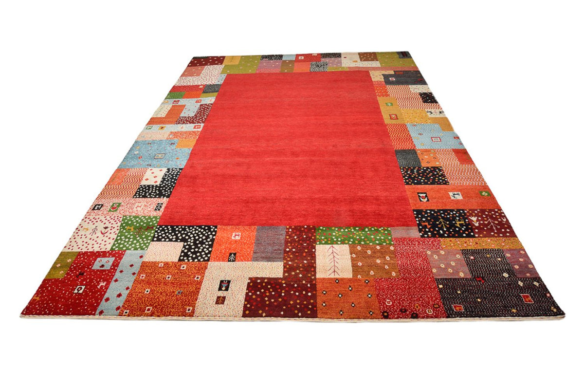 Tappeto Gabbeh - Loribaft Indus - 344 x 251 cm - rosso