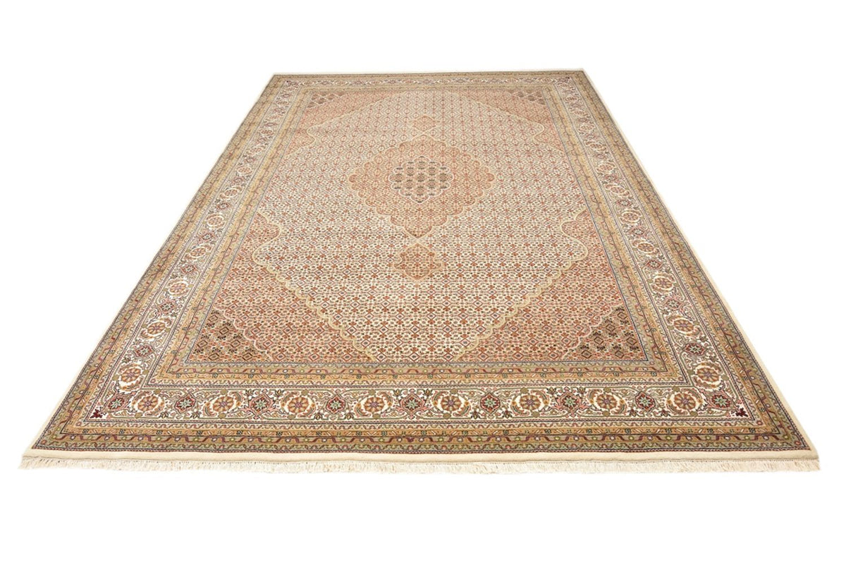 Tappeto orientale - Tabriz - 352 x 250 cm - beige scuro