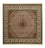 Tappeto orientale - Tabriz quadrato - 203 x 201 cm - beige scuro