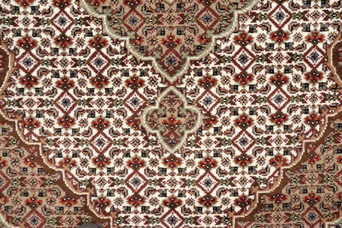 Tappeto corsia Tappeto orientale - Tabriz - 372 x 121 cm - beige chiaro