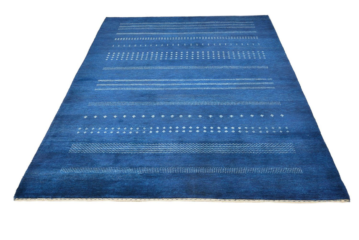 Tappeto Gabbeh - Loribaft Indus - 237 x 172 cm - blu scuro