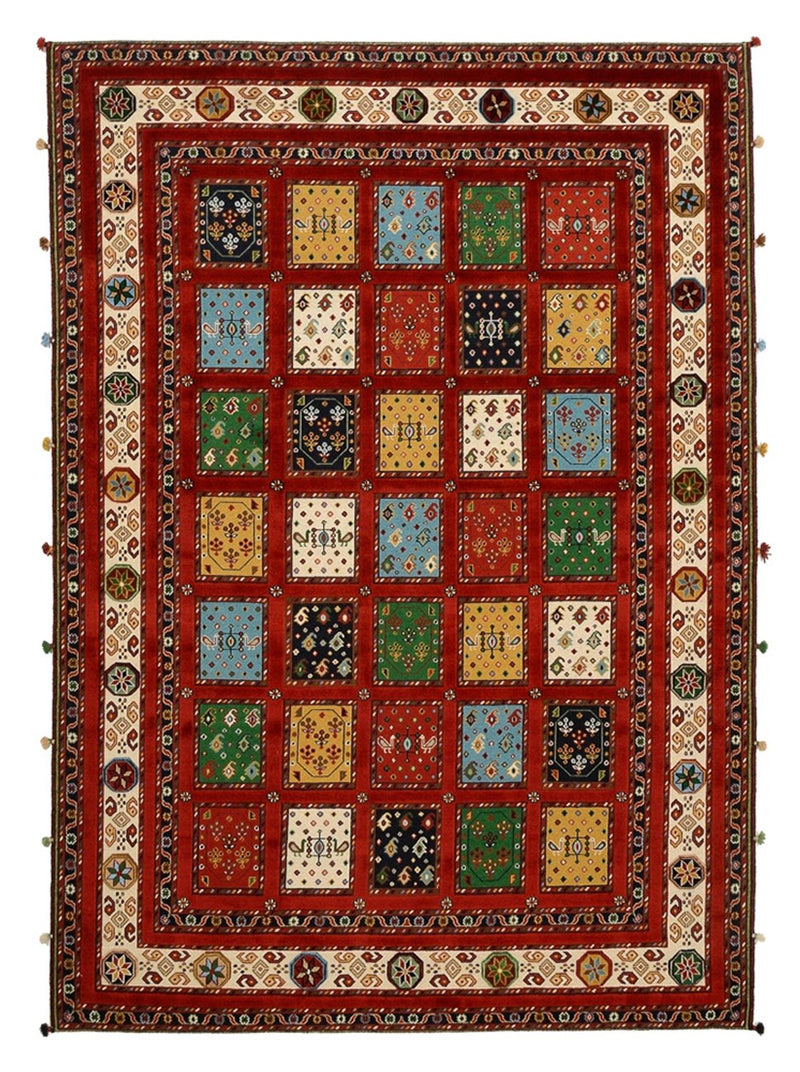 Tappeto orientale - 244 x 176 cm - rosso