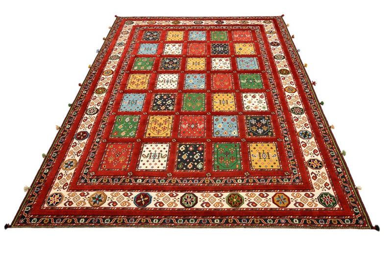 Tappeto orientale - 244 x 176 cm - rosso