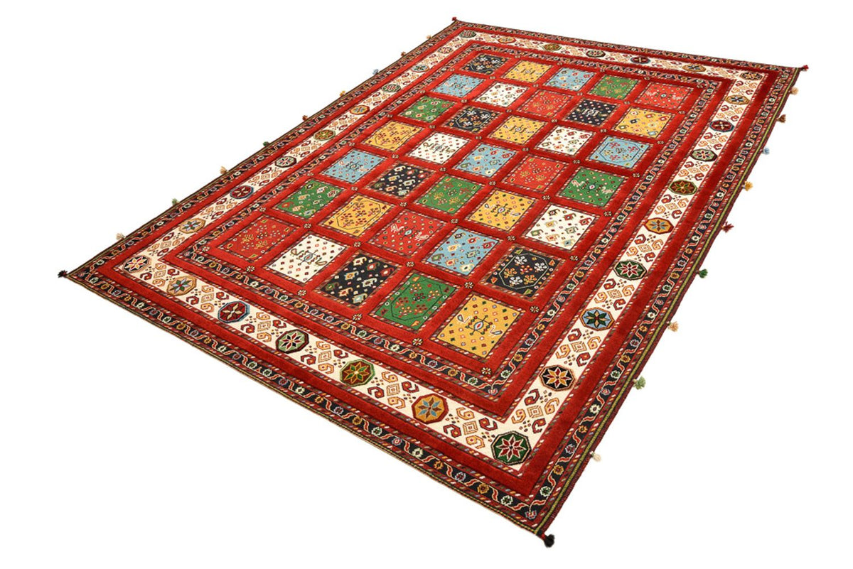 Tappeto orientale - 244 x 176 cm - rosso