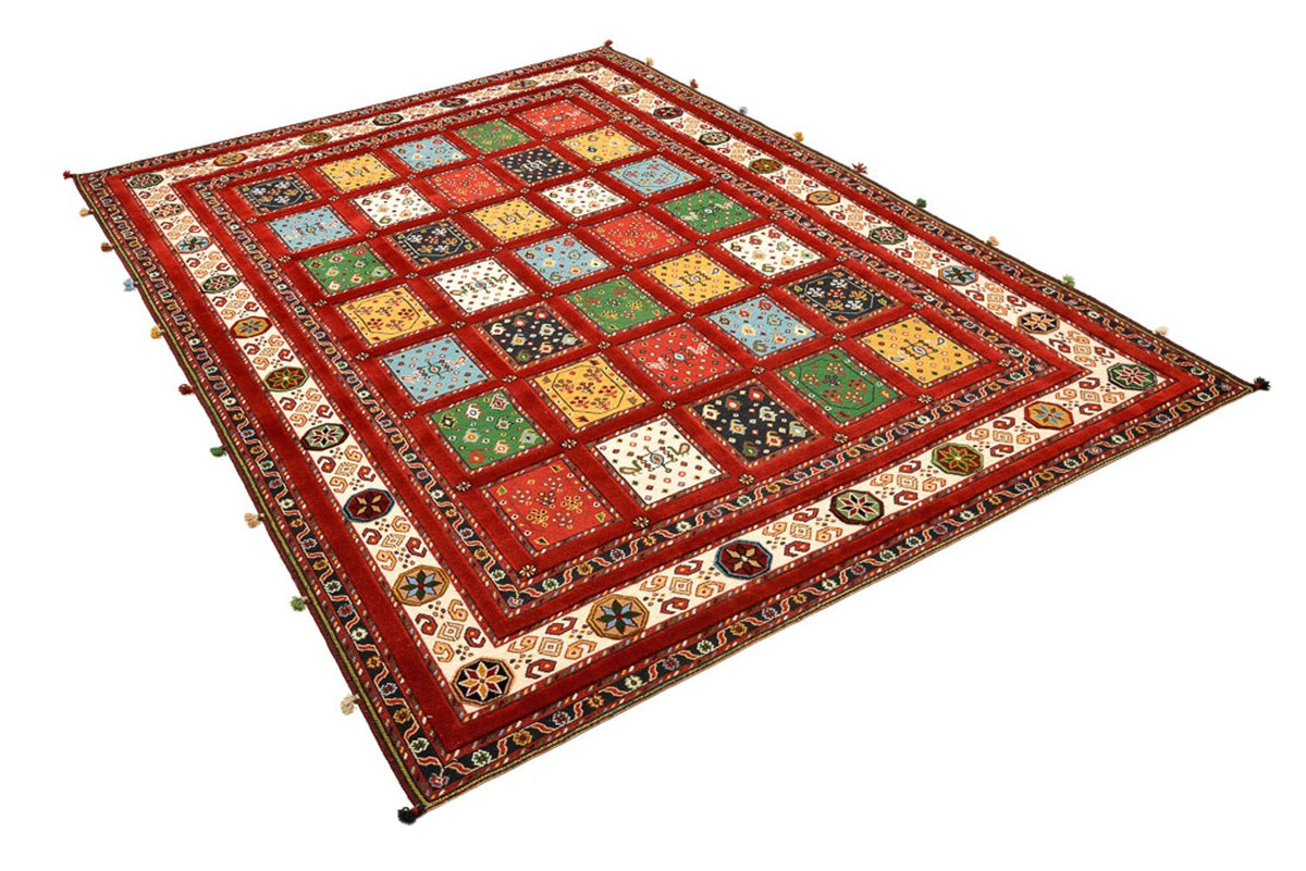 Tappeto orientale - 244 x 176 cm - rosso