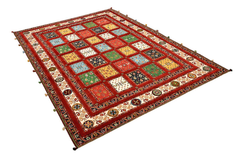 Tappeto orientale - 244 x 176 cm - rosso