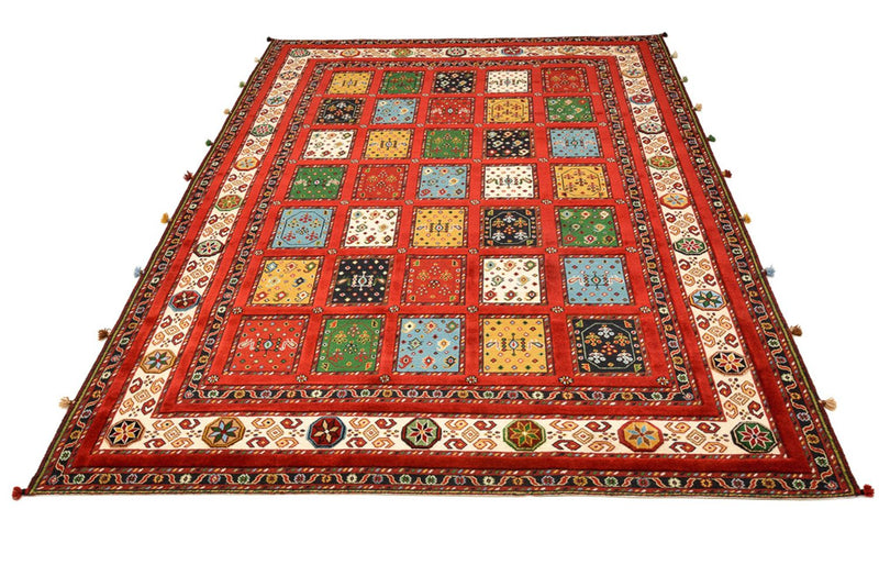 Tappeto orientale - 244 x 176 cm - rosso
