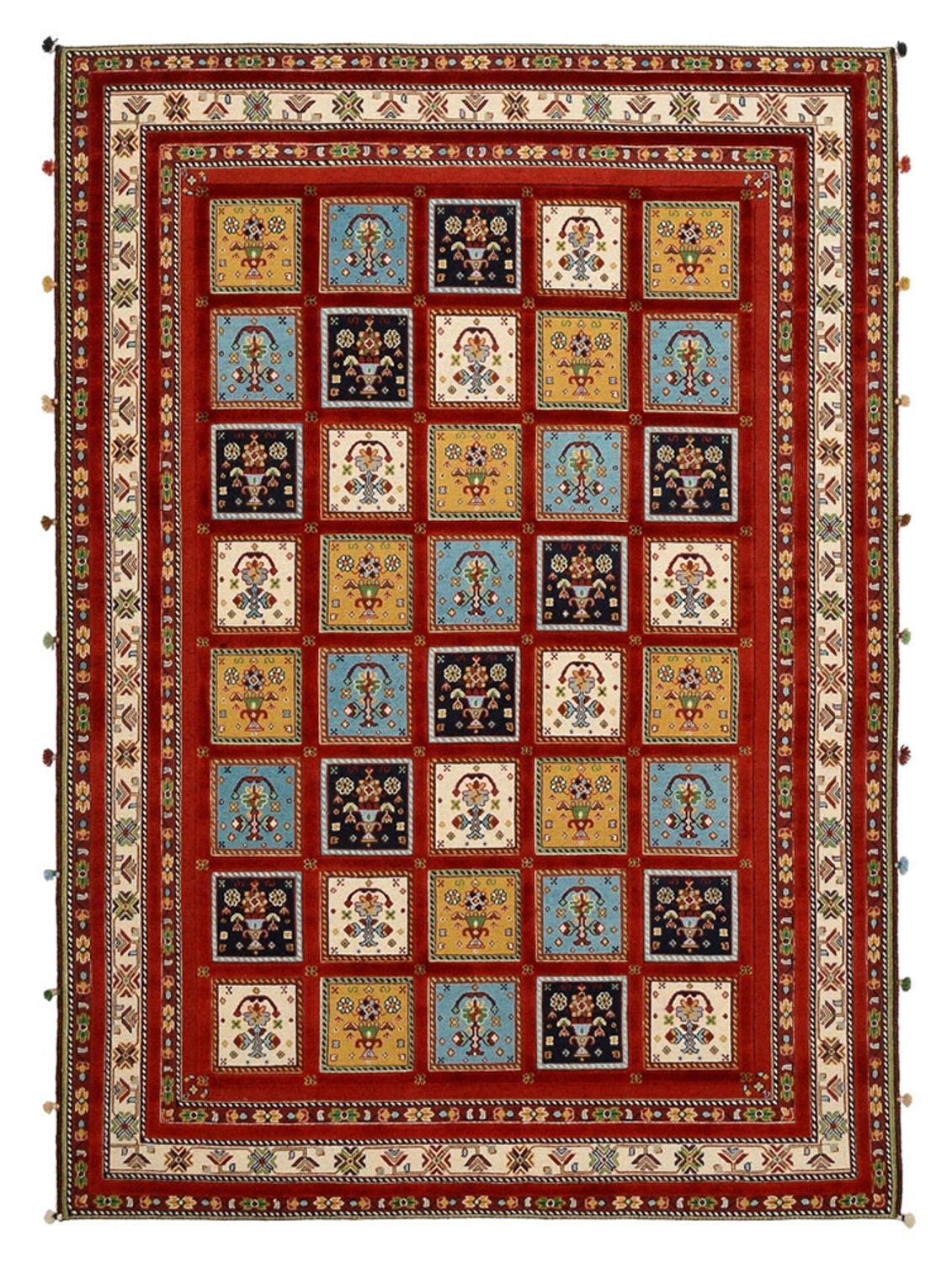 Tappeto orientale - 245 x 177 cm - rosso