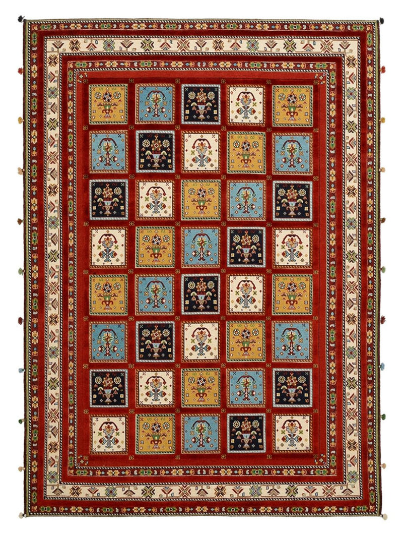 Tappeto orientale - 245 x 177 cm - rosso