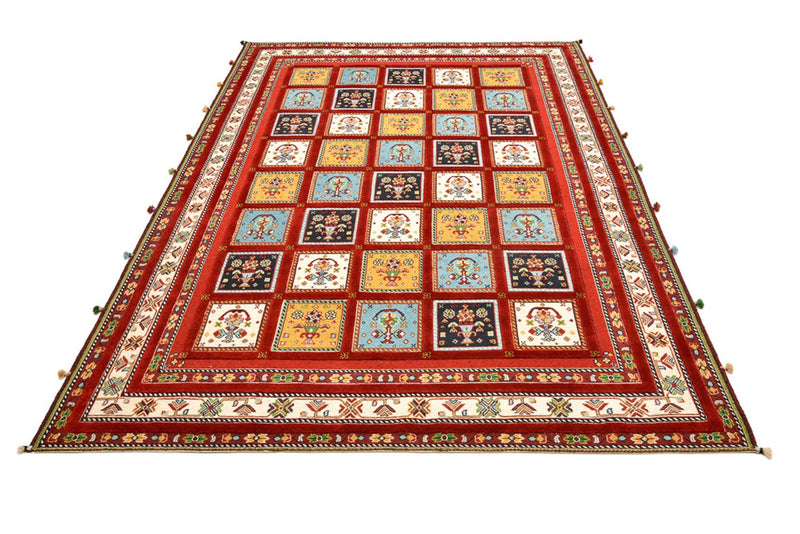 Tappeto orientale - 245 x 177 cm - rosso