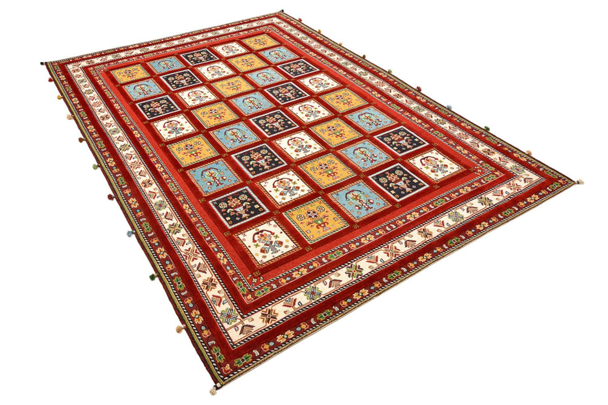 Tappeto orientale - 245 x 177 cm - rosso