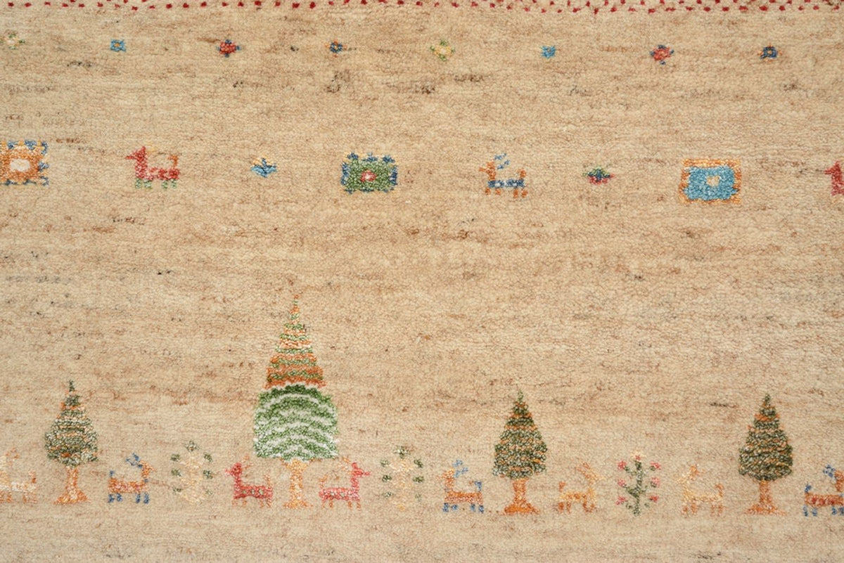 Tappeto Gabbeh - Loribaft Indus - 300 x 206 cm - multicolore