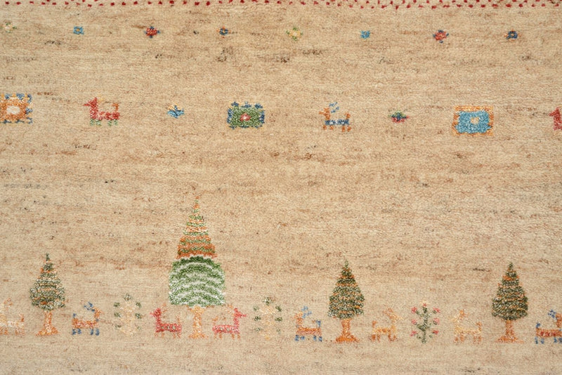 Tappeto Gabbeh - Loribaft Indus - 300 x 206 cm - multicolore