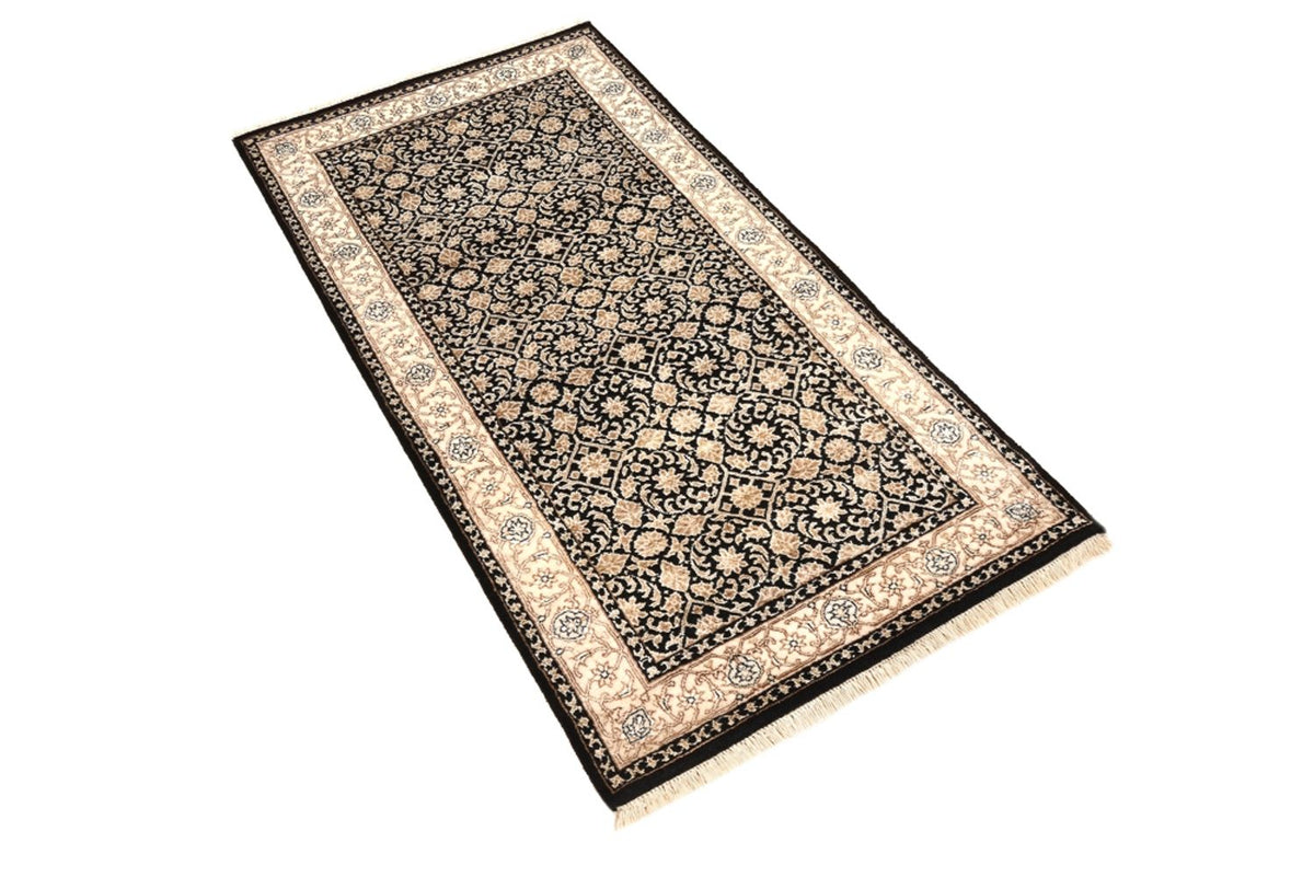 Tappeto orientale - Bidjar - Indo - 143 x 73 cm - blu scuro