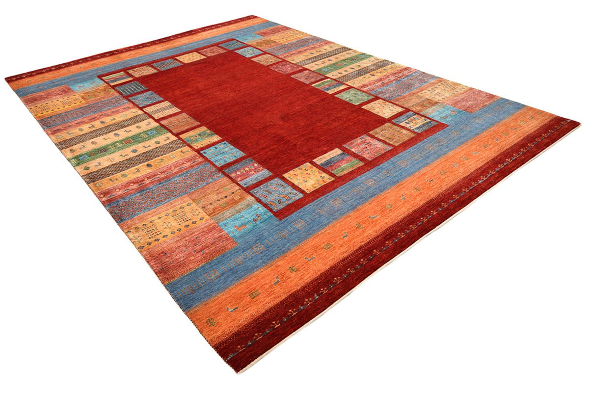Tappeto Gabbeh - Loribaft Indus - 342 x 253 cm - rosso