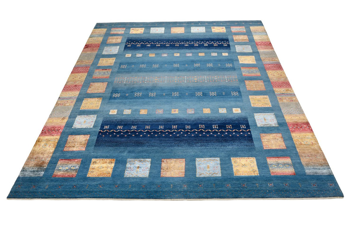 Tappeto Gabbeh - Loribaft Indus - 338 x 249 cm - blu