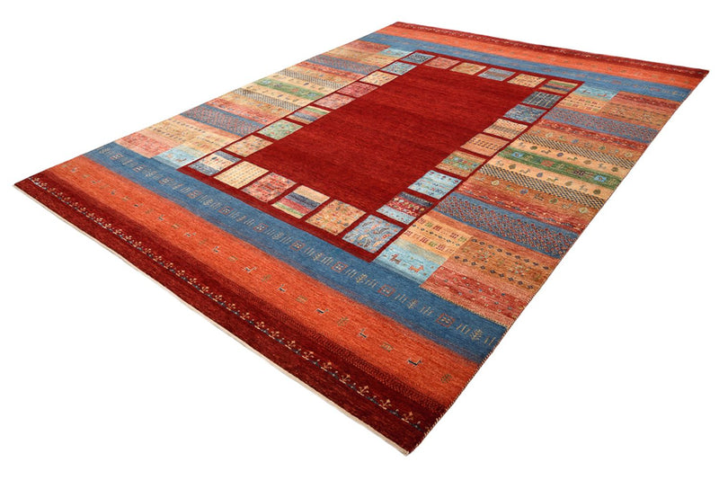 Tappeto Gabbeh - Loribaft Indus - 299 x 207 cm - rosso