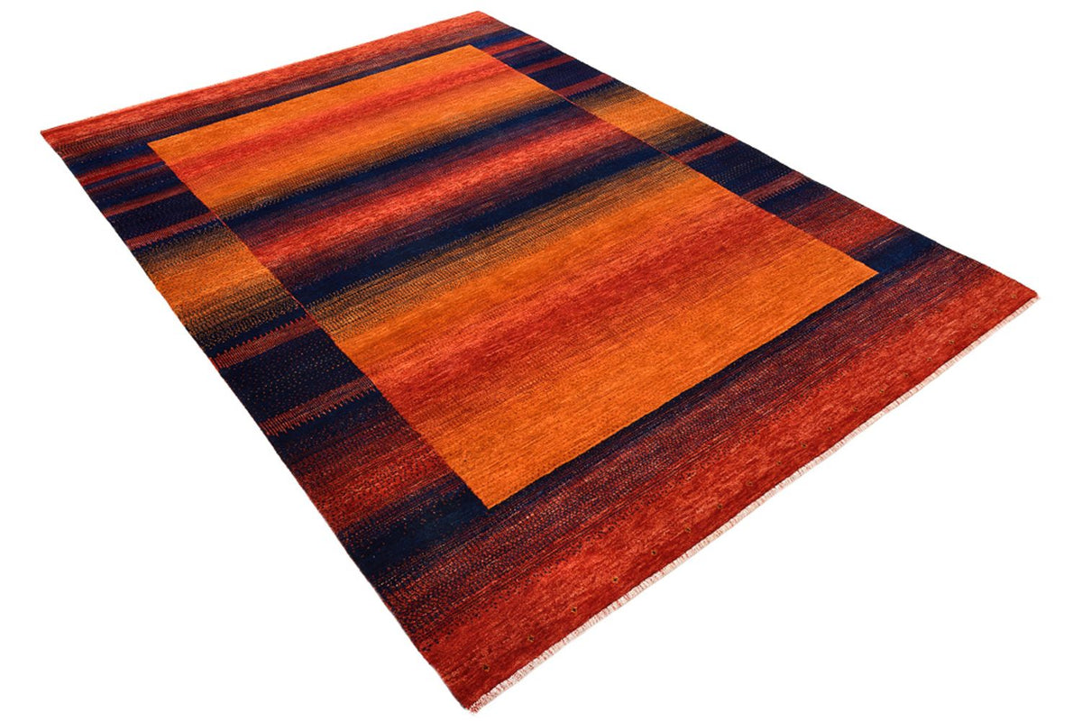 Tappeto Gabbeh - Loribaft Indus - 200 x 144 cm - ruggine