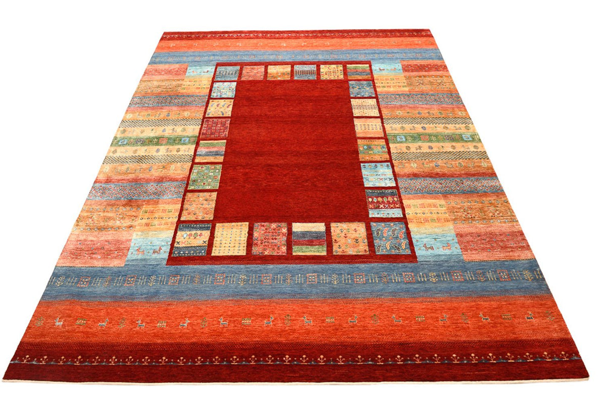 Tappeto Gabbeh - Loribaft Indus - 336 x 250 cm - rosso