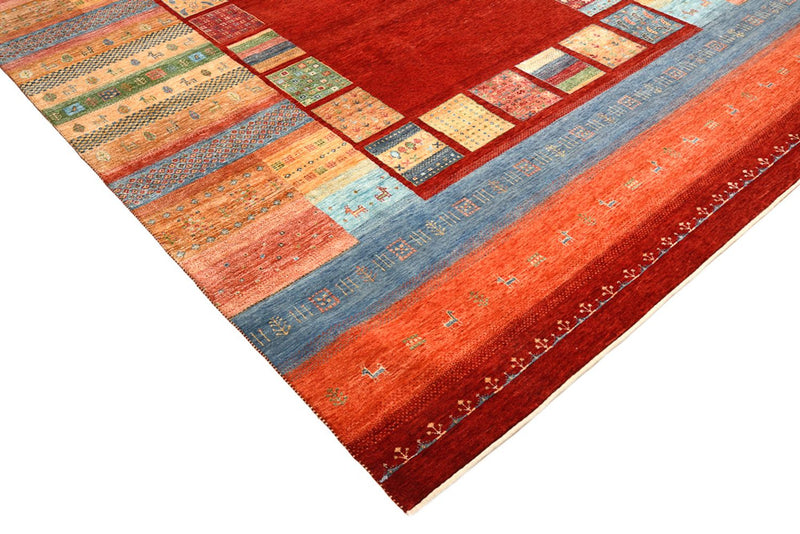 Tappeto Gabbeh - Loribaft Indus - 336 x 250 cm - rosso