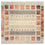 Tappeto Gabbeh - Loribaft Indus quadrato - 202 x 199 cm - beige chiaro